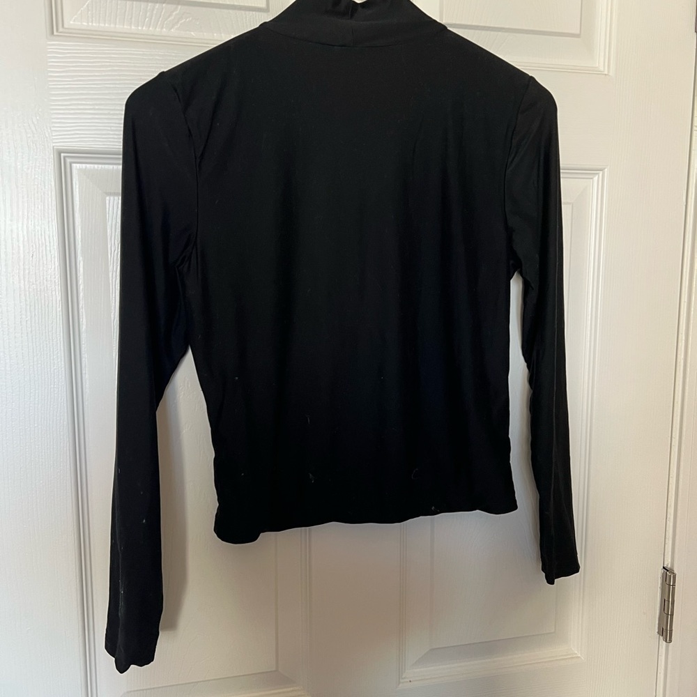 Wild Fable Black Long Sleeve Top - Picture 2 of 3